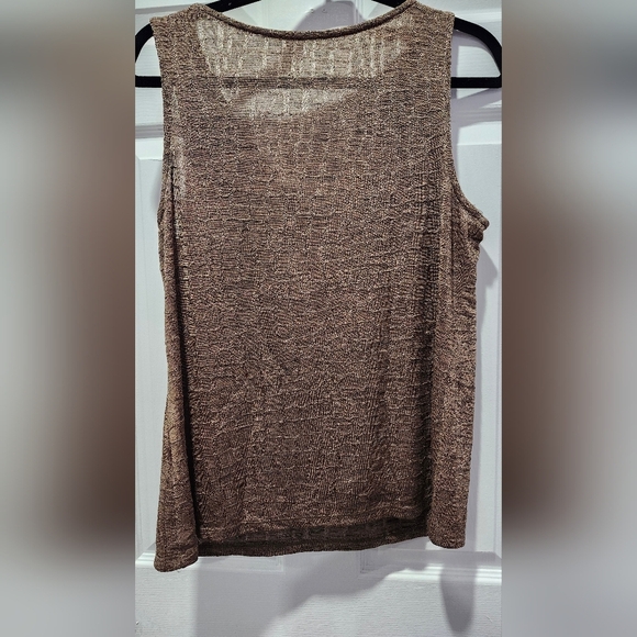 Melanie Lyne Tank top with Tie front cardigan Size M - Picture 6 of 7